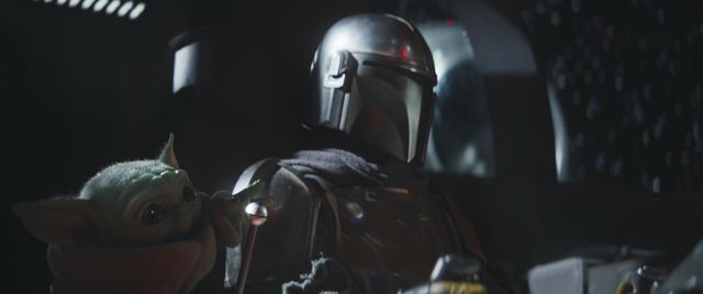 The child and the Mandalorian
