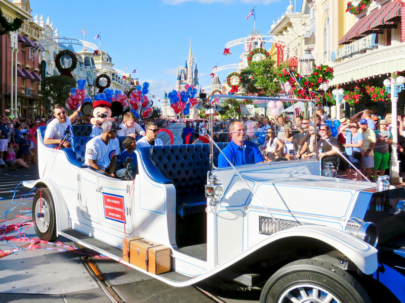 Walt Disney World Salutes 2016 World Series Champs Chicago Cubs on Main Street U.S.A.