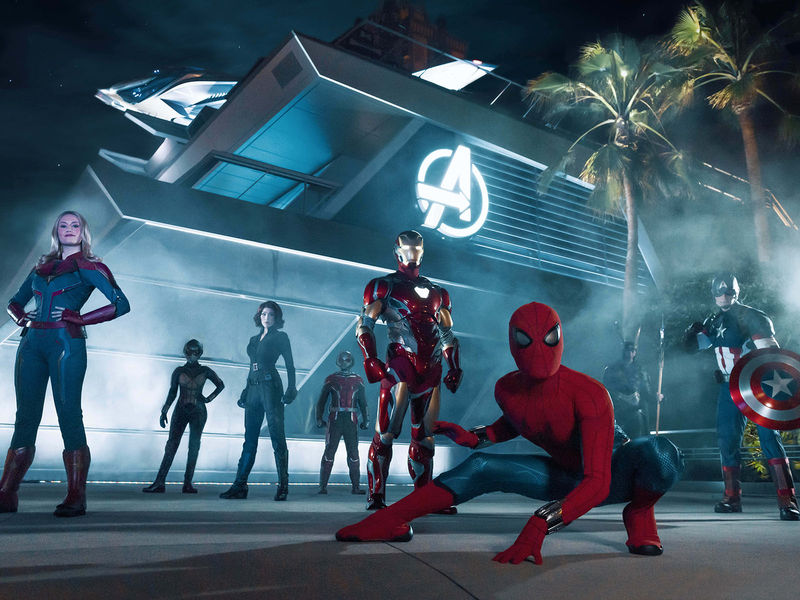 Avengers Campus Dedication and First Look
