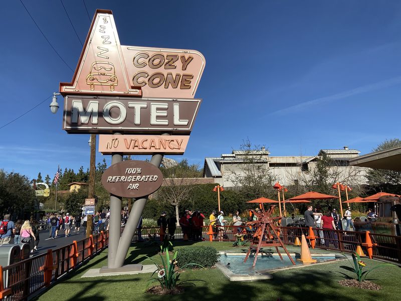 Make a Pit Stop at the Cozy Cone Motel