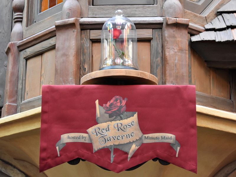Disneyland's Red Rose Taverne:  Be Our Guest