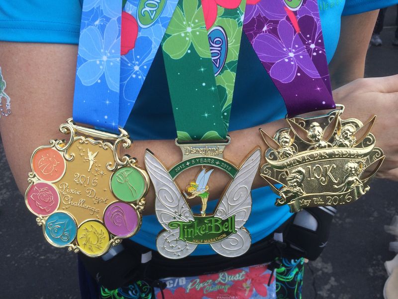 Winged Fairies Fly Through the runDisney Tinker Bell Half Marathon Weekend