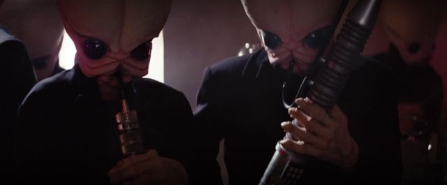 The alien band in the STAR WARS cantina