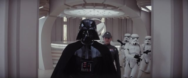 Darth Vader says BRING MY SHUTTLE