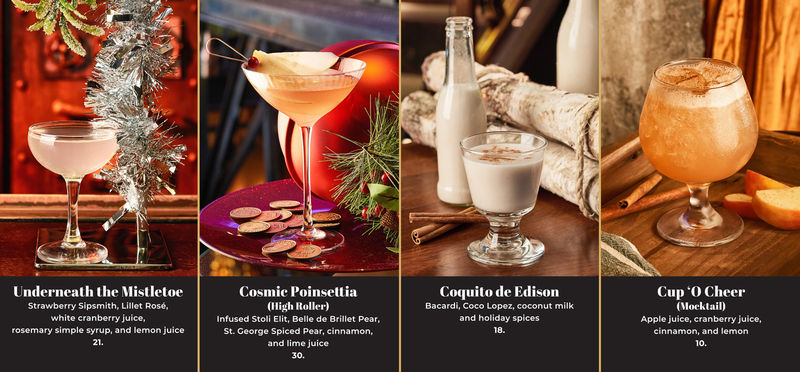 Holiday Drinks at The Edison