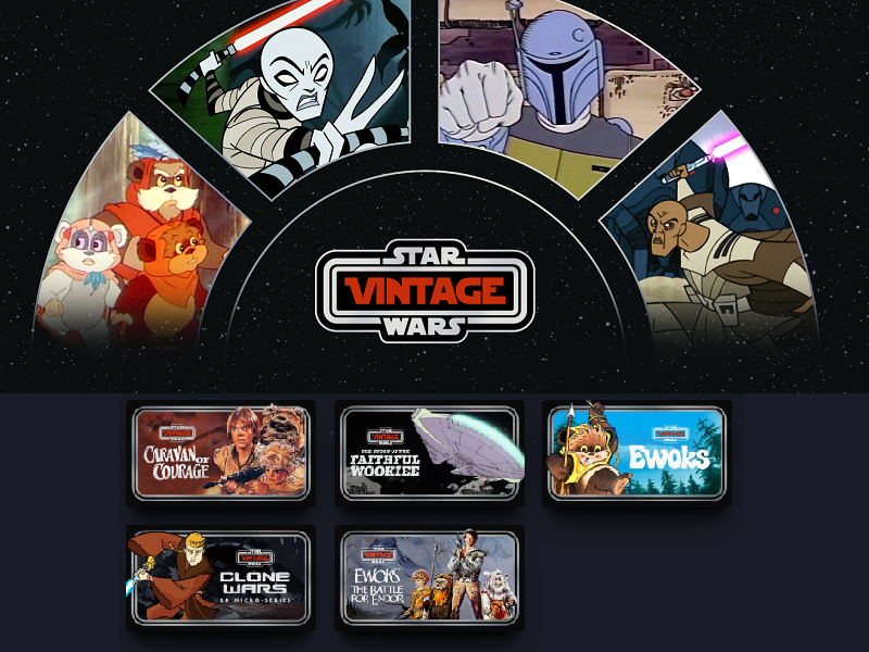 A Guide to the Star Wars Vintage Collection on Disney Plus